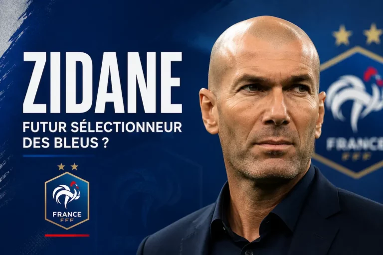 Zinédine Zidane attendu comme nouveau sélectionneur de l’équipe de France