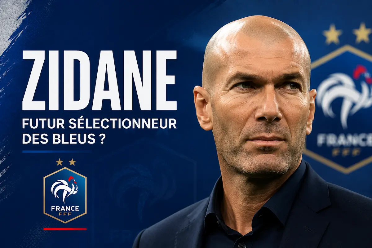 Zinédine Zidane attendu comme nouveau sélectionneur de l’équipe de France