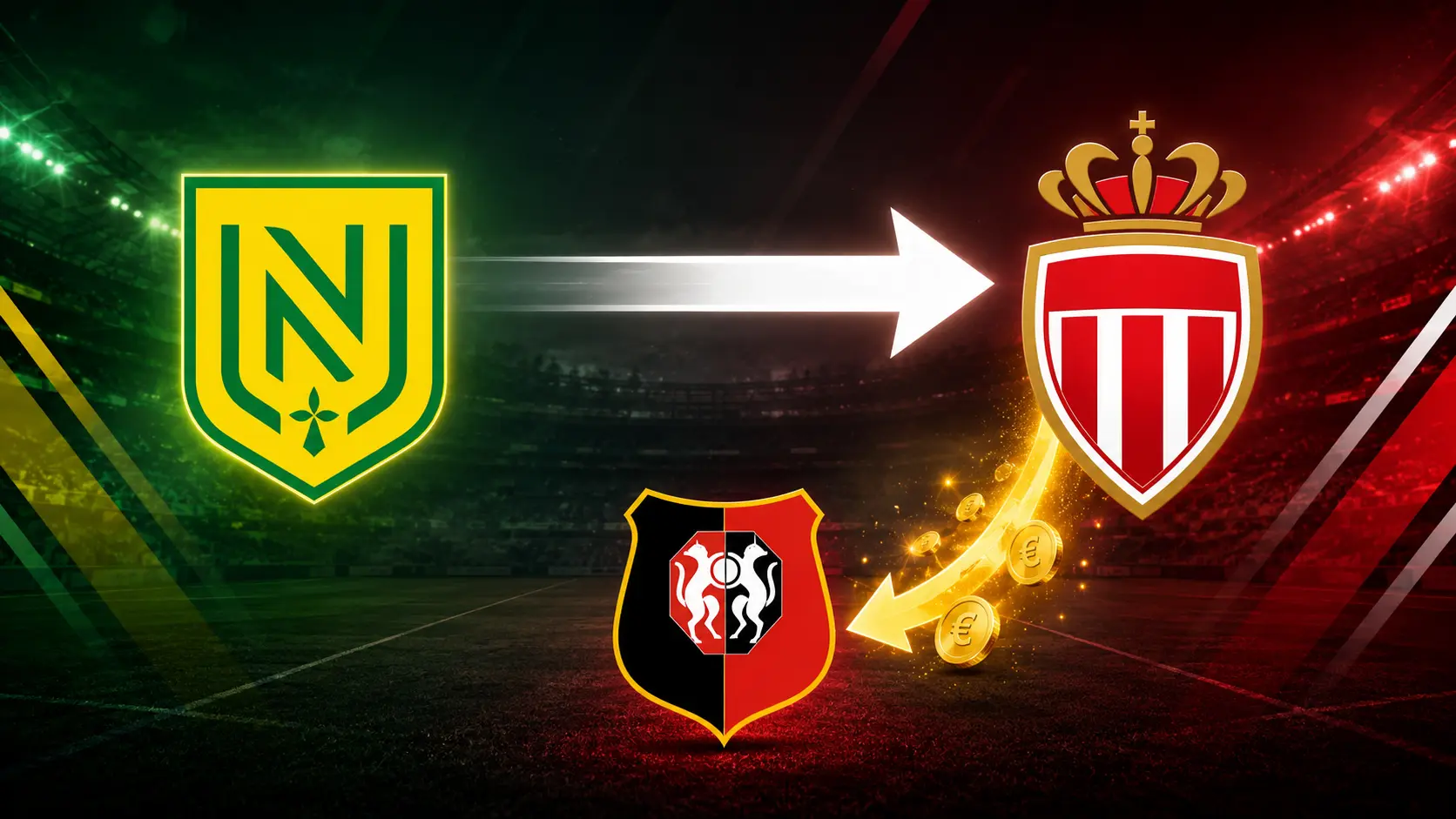 Transfert de Matthis Abline du FC Nantes vers l’AS Monaco