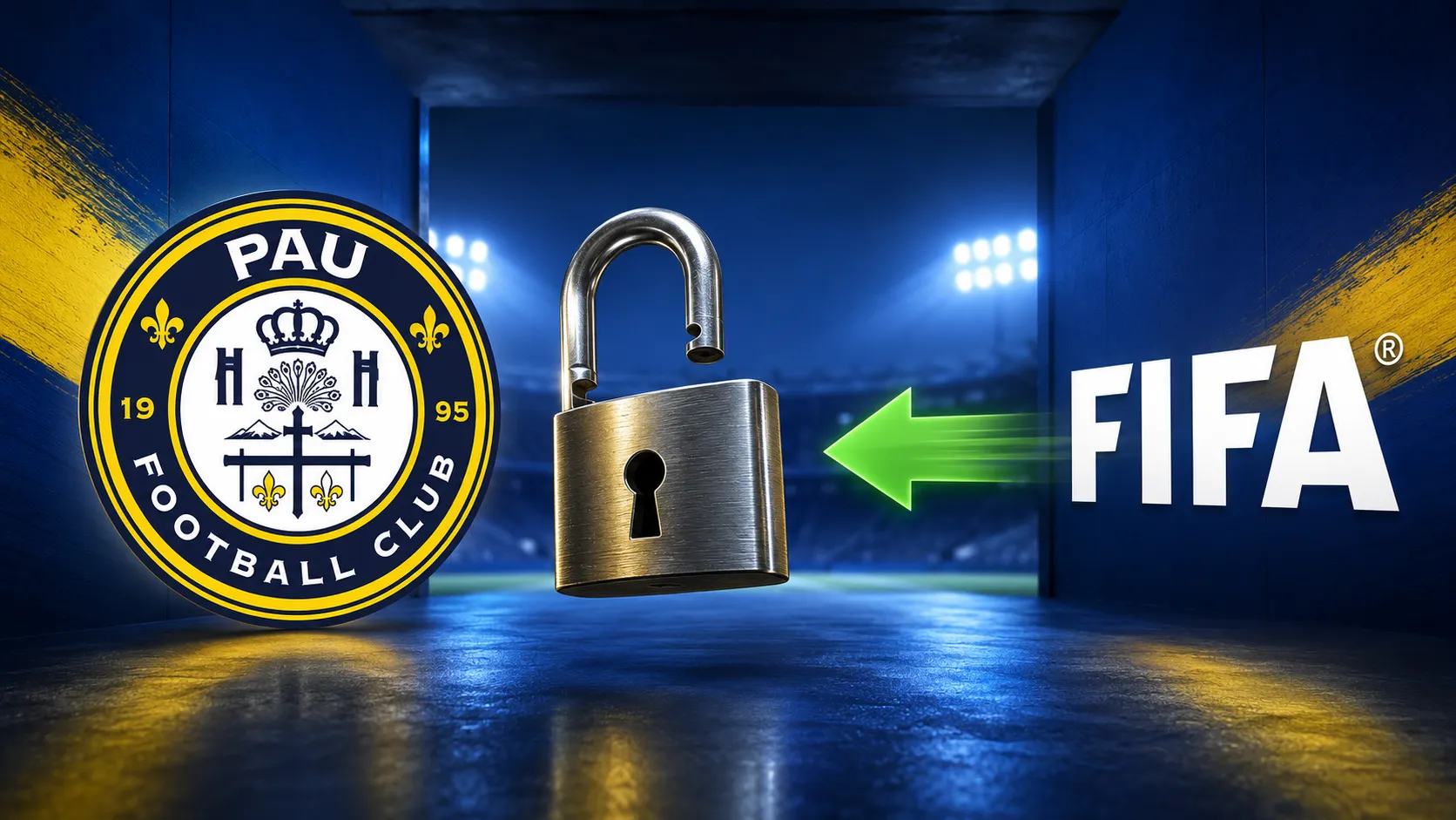 Fin interdiction recrutement FC PAU