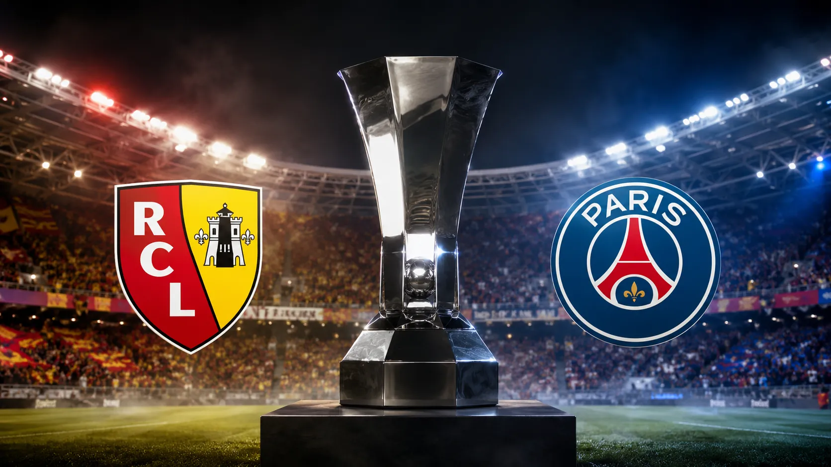 Trophée des champions Lens–PSG à Bollaert